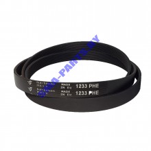 Ремень 1233 H8 привода барабана (приводной ремень) для стиральной машины Ardo (Ардо) 416004300