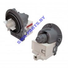 Сливной насос (откачивающий насос, помпа) для стиральной машины Electrolux (Электролюкс), Zanussi (Занусси), AEG (АЕГ), Indesit (Индезит), Hotpoint-Ariston (Хотпоинт-Аристон), Atlant (Атлант) M325 / 296037 / M114 / C00119307