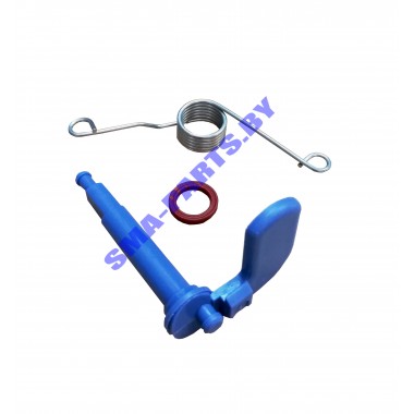 Набор (ремкомплект, спусковое устройство) (пружина, рычаг, уплотнитель) для дозатора посудомоечной машины Bosch, Siemens 00166630 ORIGINAL