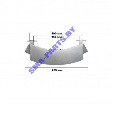 Ручка дверцы люка для стиральной машины Bosch, Siemens 00659273 / 659273 ORIGINAL
