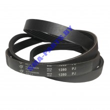 Ремень 1280 J5 привода барабана (приводной ремень) для стиральной машины Electrolux (Электролюкс), Zanussi (Занусси), AEG (Аег)