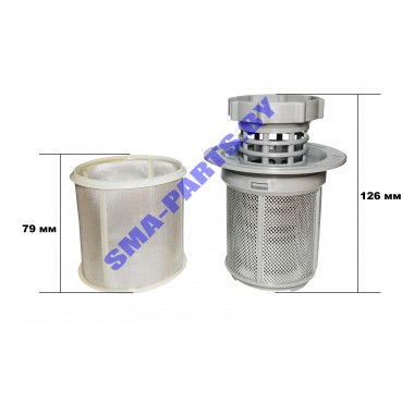 Фильтр тонкой очистки для посудомоечной машины Bosch, Siemens, Whirlpool, BAUKNECHT 427903 /  481248058111 / C00317015