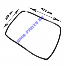 Уплотнитель (уплотнительная резинка двери) для духового шкафа Electrolux (Электролюкс), AEG (АЕГ), Zanussi (Занусси) 140043543028 