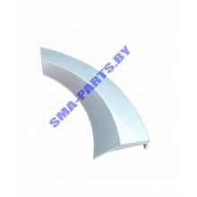 Ручка дверцы люка для стиральной машины Gorenje (Горенье) 349966 серебро