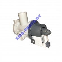 Сливной насос (откачивающий насос, помпа) для стиральной машины Indesit (Индезит), Hotpoint-Ariston (Хотпоинт-Аристон) в сборе с улиткой C00119307