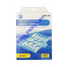 HBS-09 NEOLUX Моторный фильтр для пылесоса BOSCH (Бош), SIEMENS (Сименс) 
