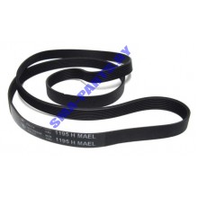 Ремень 1195 H8 привода барабана (приводной ремень) для стиральной машины Indesit (Индезит), Whirpool (Вирпул) C00082318 / 482000022710