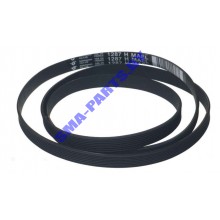 Ремень 1287 H8  привода барабана (приводной ремень) для стиральной машины Whirlpool (Вирпул), Electrolux (Электролюкс), Zanussi (Занусси), AEG (АЕГ) 481281728277 / 1326721006